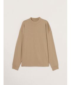three dots / スリードッツ Tシャツ | Men's Pima tight gauge long sleeve mock