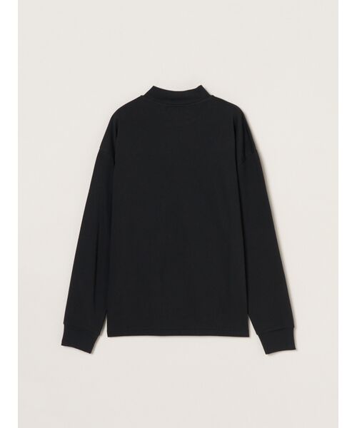 three dots / スリードッツ Tシャツ | Men's Pima tight gauge long sleeve mock | 詳細1