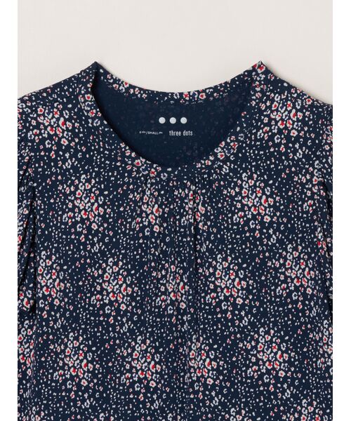 three dots / スリードッツ その他トップス | Travel line ruffle sleeve top | 詳細2