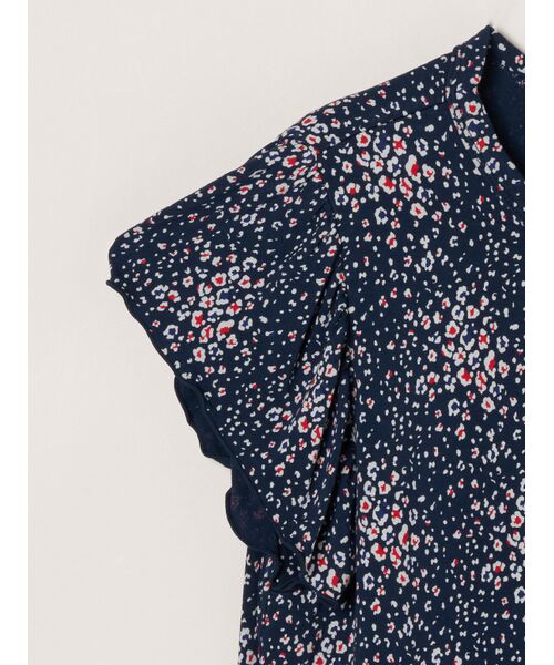three dots / スリードッツ その他トップス | Travel line ruffle sleeve top | 詳細3