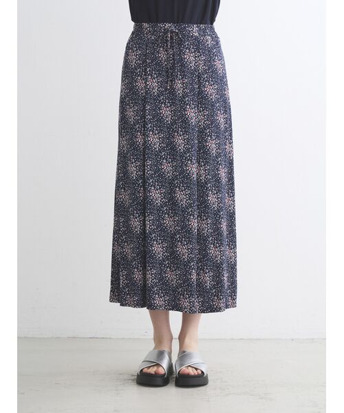 three dots / スリードッツ スカート | Travel line long skirt | 詳細9