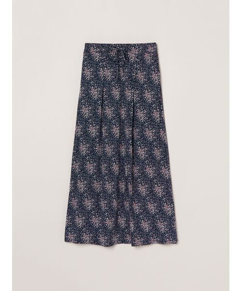 three dots / スリードッツ スカート | Travel line long skirt（multi）