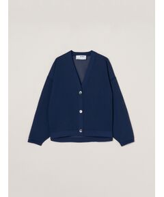 three dots / スリードッツ カーディガン・ボレロ | Sleek sheer cardigan