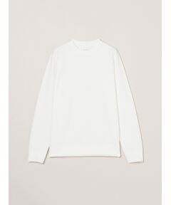 three dots / スリードッツ パーカー | Men's Stretch ponte sweat shirt