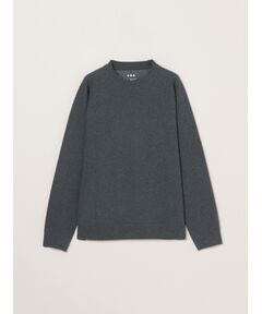 three dots / スリードッツ パーカー | Men's Stretch ponte sweat shirt