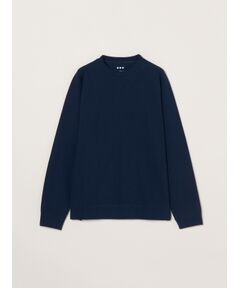 three dots / スリードッツ パーカー | Men's Stretch ponte sweat shirt