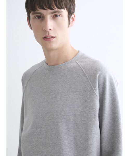 three dots / スリードッツ パーカー | Men's Stretch ponte sweat shirt | 詳細10