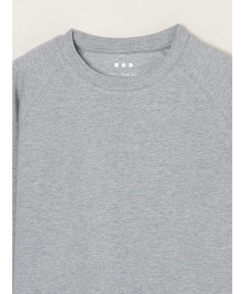 three dots / スリードッツ パーカー | Men's Stretch ponte sweat shirt | 詳細2