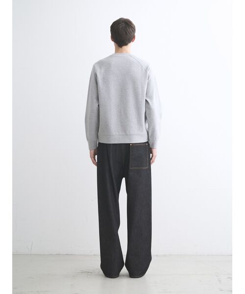 three dots / スリードッツ パーカー | Men's Stretch ponte sweat shirt | 詳細8