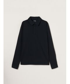 three dots / スリードッツ ポロシャツ | Men's Powdery Cotton long sleeve polo