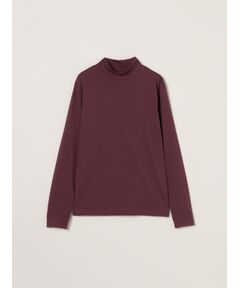 three dots / スリードッツ Tシャツ | Men's PowderyCotton l/s mockneck