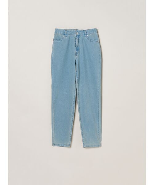 three dots / スリードッツ その他パンツ | Denim cigarette pants（washed）