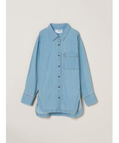 three dots / スリードッツ シャツ・ブラウス | Denim shirt
