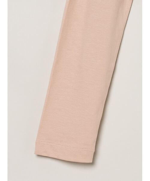 three dots / スリードッツ Tシャツ | Sueded jersey too long sleeve tops | 詳細3