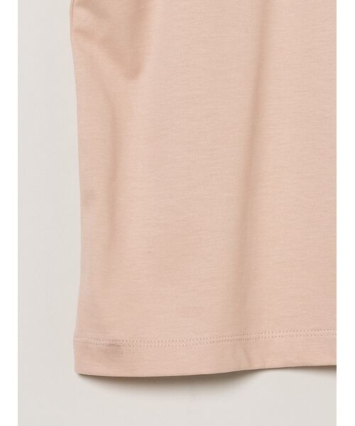 three dots / スリードッツ Tシャツ | Sueded jersey too long sleeve tops | 詳細4