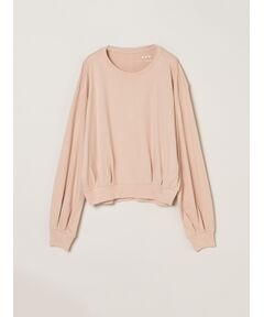 three dots / スリードッツ Tシャツ | Sueded jersey volume tops