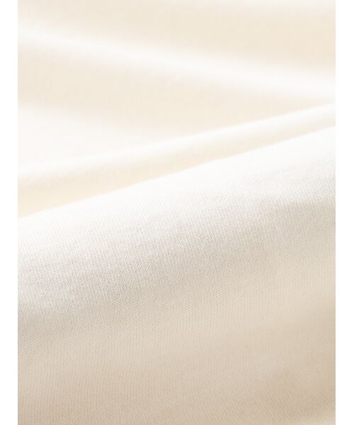 three dots / スリードッツ Tシャツ | Sueded jersey volume tops | 詳細5