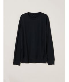 three dots / スリードッツ パーカー | Men's Sueded jersey sweat shirt