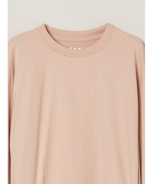 three dots / スリードッツ パーカー | Men's Sueded jersey sweat shirt | 詳細2