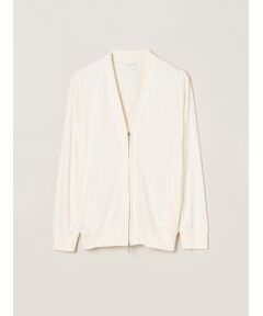 three dots / スリードッツ カーディガン・ボレロ | Men's Sueded jersey cardigan