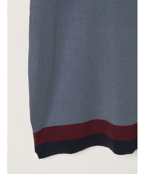 three dots / スリードッツ ニット・セーター | Men's org-ct Interlock knit crew neck | 詳細4