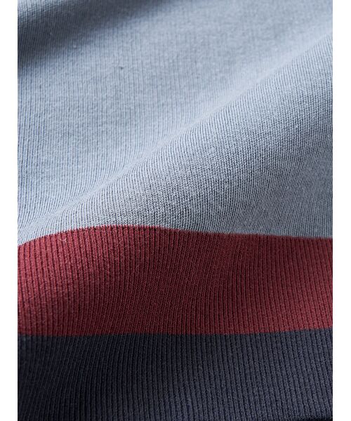 three dots / スリードッツ ニット・セーター | Men's org-ct Interlock knit crew neck | 詳細5
