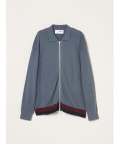 three dots / スリードッツ その他アウター | Men's organic cotton Interlock knit  blouson