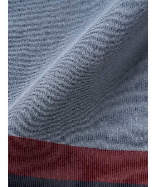 three dots / スリードッツ その他アウター | Men's organic cotton Interlock knit  blouson | 詳細5