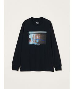 three dots / スリードッツ Tシャツ | 【unisex】Graphic long sleeve tee