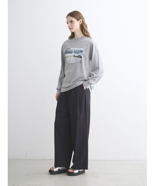 three dots / スリードッツ Tシャツ | 【unisex】Graphic long sleeve tee | 詳細9