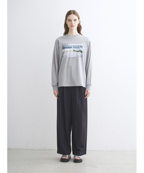 three dots / スリードッツ Tシャツ | 【unisex】Graphic long sleeve tee | 詳細10
