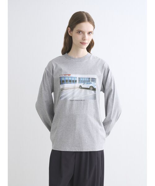 three dots / スリードッツ Tシャツ | 【unisex】Graphic long sleeve tee | 詳細6