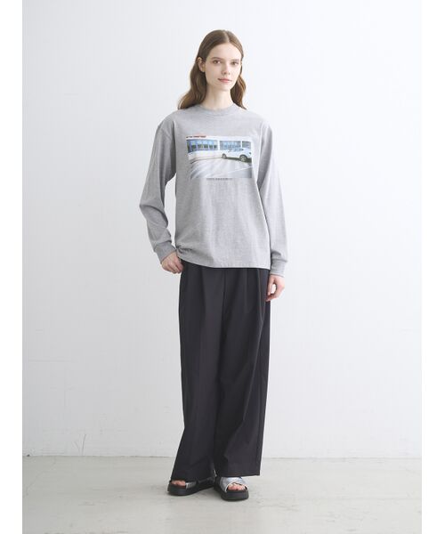 three dots / スリードッツ Tシャツ | 【unisex】Graphic long sleeve tee | 詳細8