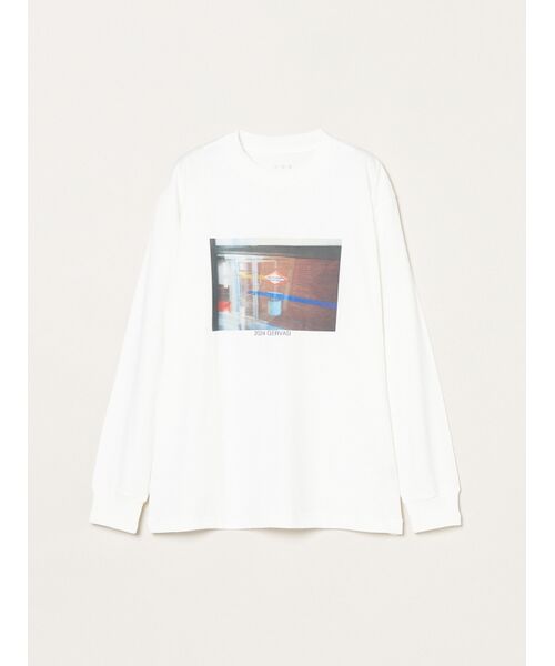 three dots / スリードッツ Tシャツ | 【unisex】Graphic long sleeve tee(W.GERVASI)