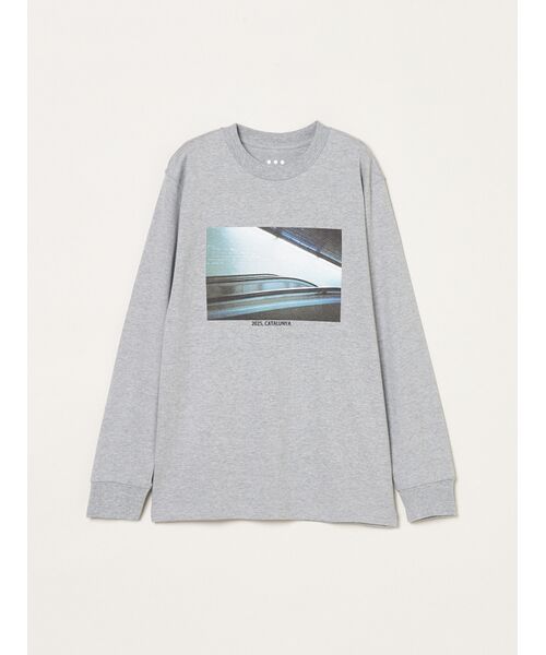 three dots / スリードッツ Tシャツ | 【unisex】Graphic long sleeve tee(G.CATALUNYA)