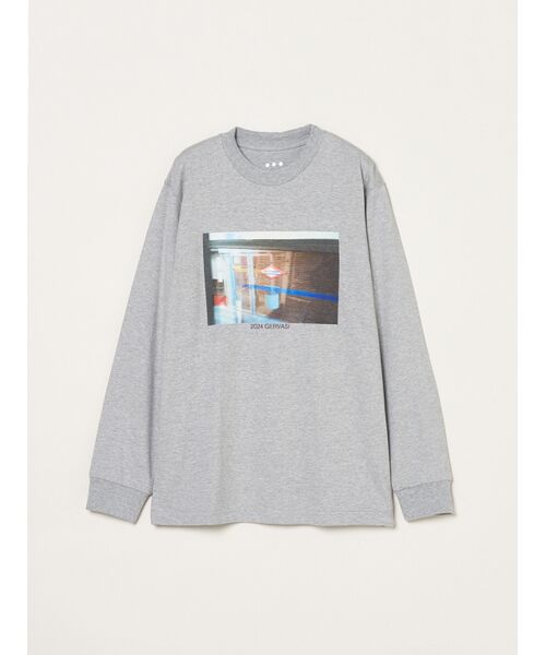 three dots / スリードッツ Tシャツ | 【unisex】Graphic long sleeve tee(G.GERVASI)