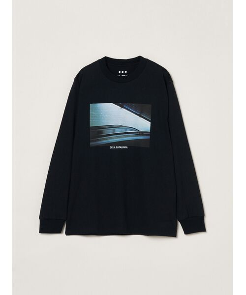three dots / スリードッツ Tシャツ | 【unisex】Graphic long sleeve tee(B.CATALUNYA)