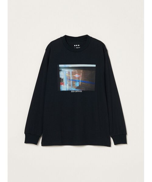 three dots / スリードッツ Tシャツ | 【unisex】Graphic long sleeve tee(B.GERVASI)