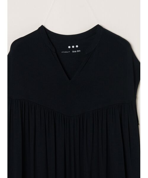 three dots / スリードッツ ドレス | Travel line dress | 詳細2