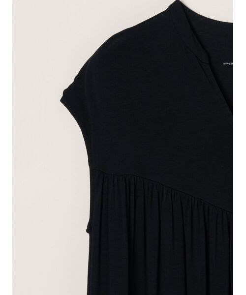 three dots / スリードッツ ドレス | Travel line dress | 詳細3