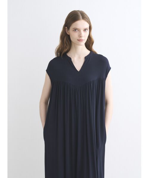 three dots / スリードッツ ドレス | Travel line dress | 詳細7