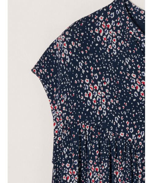 three dots / スリードッツ ドレス | Travel line dress | 詳細3
