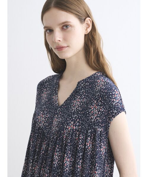 three dots / スリードッツ ドレス | Travel line dress | 詳細8