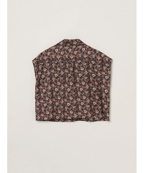 three dots / スリードッツ シャツ・ブラウス | Glossy twill tops | 詳細1