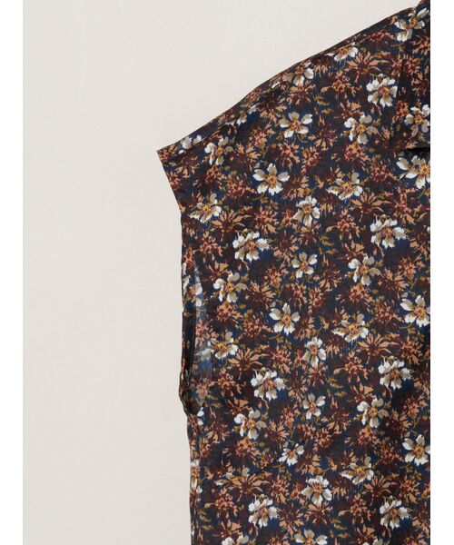 three dots / スリードッツ シャツ・ブラウス | Glossy twill tops | 詳細3
