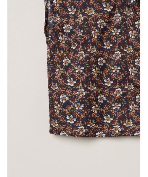 three dots / スリードッツ シャツ・ブラウス | Glossy twill tops | 詳細4