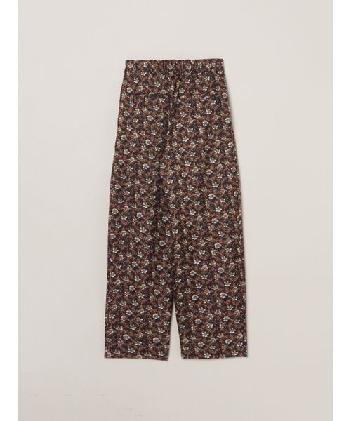 three dots / スリードッツ その他パンツ | Glossy twill pants | 詳細1