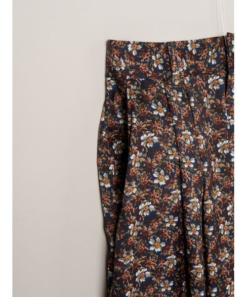 three dots / スリードッツ その他パンツ | Glossy twill pants | 詳細3