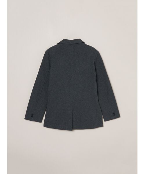 three dots / スリードッツ テーラードジャケット | Men's Stretch ponte jacket | 詳細1