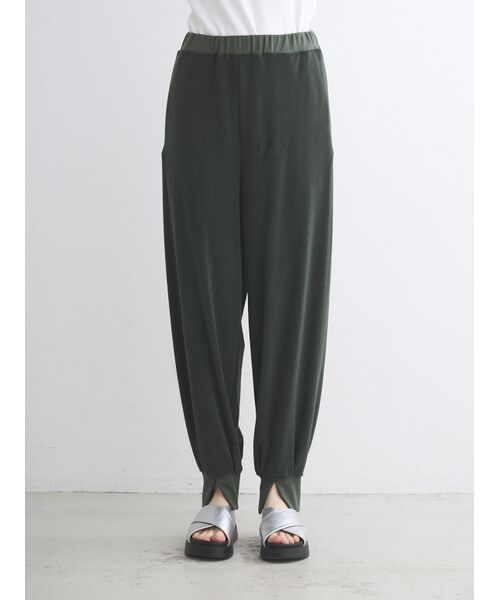 three dots / スリードッツ その他パンツ | Velvet pile jogger pants | 詳細9